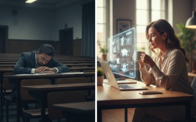 Правда ли, что онлайн-обучение хуже очного: развенчиваем мифы