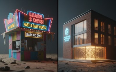 Переподготовка или курсы за выходные: в чем разница